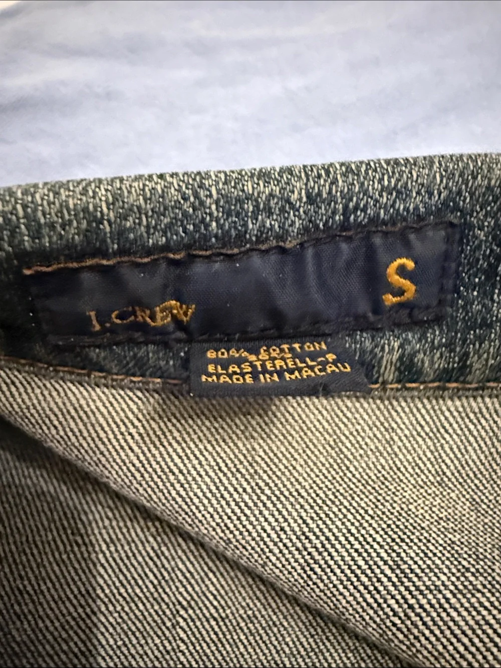 J Crew denim jacket small